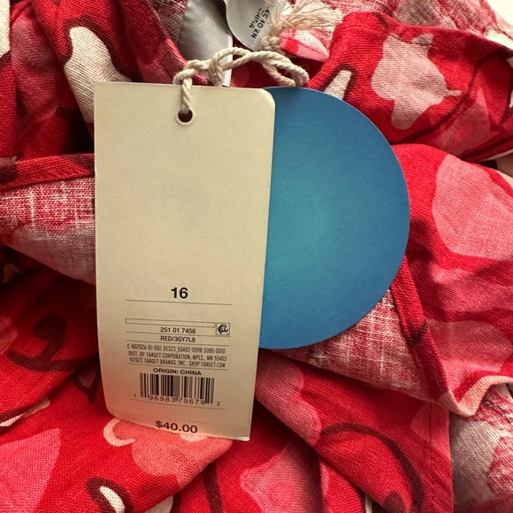 Rhode x target red linen blend maxi dress - Picture 5 of 5